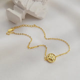925 Silver Eightfold Star Zirconia Bracelet for Women