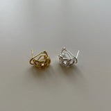 925 Silver Open Chain Ear-Bone Piercing Hoop Huggie Earrings