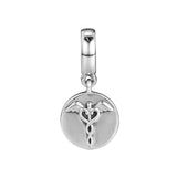 925 Silver Nurse Sign & Stethoscope Charms Beads for Bracelet