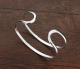 925 Sterling Silver Women's Smooth Bracelet