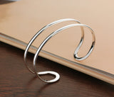 925 Sterling Silver Women's Smooth Bracelet