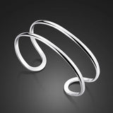 925 Sterling Silver Women's Smooth Bracelet