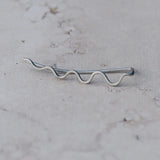 Wave Ear Clip Earrings Wedding Bridesmaid Jewelry Gift