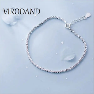 Italian Sterling Silver Bracelet Lady Charm Gift