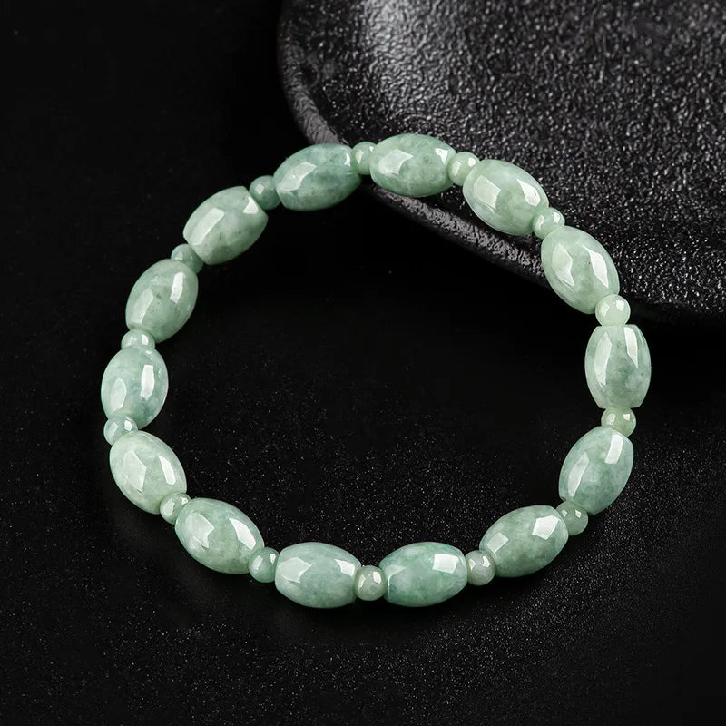 Natural A Jadeite Lutong Bracelet High-end Women's Jewelry