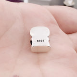 925 Silver Music Wireless Headphones Charm for Bracelet