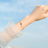 925 Sterling Silver Crystal Bracelet
