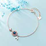 925 Sterling Silver Crystal Bracelet