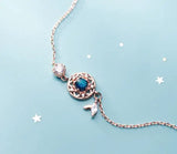 925 Sterling Silver Crystal Bracelet