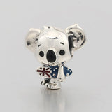 S925 Koala Charm Silver Bead for Bracelet Bangle Jewelry