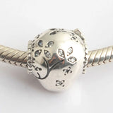 S925 Silver Skull Charm for Lady Bracelet