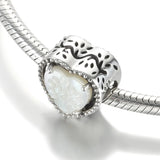 S925 Silver Bead DIY Jewelry Openwork Tree Family Charm for Bracelet