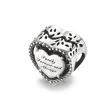 S925 Silver Bead DIY Jewelry Openwork Tree Family Charm for Bracelet