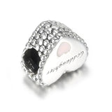 S925 Silver Bead Lady Bracelet Bangle DIY Jewelry Goddaughter Charm