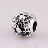 S925 Silver DIY Jewelry Family Boys Charm for Lady Bracelet