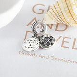 S925 Silver Charm Pendant for Bracelet Bangle
