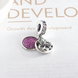 S925 Silver Charm Pendant for Bracelet Bangle