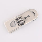 S925 Enamel Love Notes Crystal Pendant Bead Charm