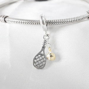 S925 Tennis Dangle Charm for Women Bracelet & Bangle
