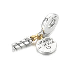 S925 Silver Pendant Charm for Women Bracelet Bangle DIY Jewelry