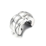S925 Silver Ribbons Clip Flower Bead Charm for Bracelet