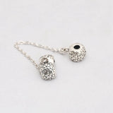 S925 Silver Safety Chain Clip for Bracelets & Bangles DIY Jewelry
