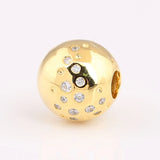 S925 Silver Crystal Clip Stopper Charm for Bracelet