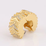 S925 Wish Crystal Clip Stopper Charm for Women Bracelet DIY Jewelry