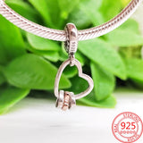 Enamel Galaxy Journey Charm for Bracelet, Sterling Silver Beaded Pendant
