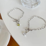S925 Sterling Silver Female ins temperament