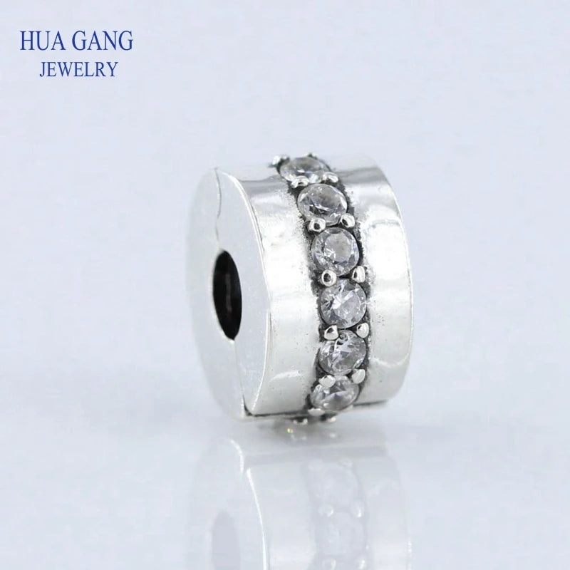 925 Sterling Silver Beaded European Ladies Jewelry