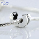 925 Sterling Silver Beaded European Ladies Jewelry