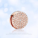 Zircon Flat Beads for 3mm Bracelet Women Jewelry