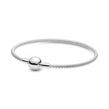 925 Sterling Silver Pan Snake Bracelet for Women Jewelry