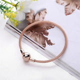 925 Silver Pan Charm Bracelet for Women