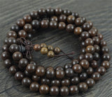 Vietnam Sandalwood Prayer Beads Hand Beaded Bracelet Men Jewelry