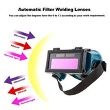 Auto Darkening Welder Welding Eyes Goggles Glasses Helmet Mask