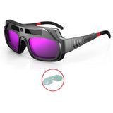 Auto Darkening Welding Goggles Anti-Scratch Welder Glasses