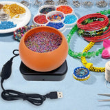 Electric Bead Threader Beading Machine DIY Bracelet Waist Bead Loader
