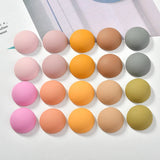 Matte Rubber Paint Resin Semi-circular Patch DIY Earrings Nail Hairpin