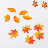 Autumn Gradient Epoxy Pendant Jewelry Material 10pcs
