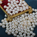 Autumn Freshwater Pearl Beads 5.5~6mm Semi-Hole Scattered, Natural