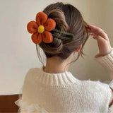 Autumn Duckbill Flower Hairpin Hairgrips Clip Female Headwear