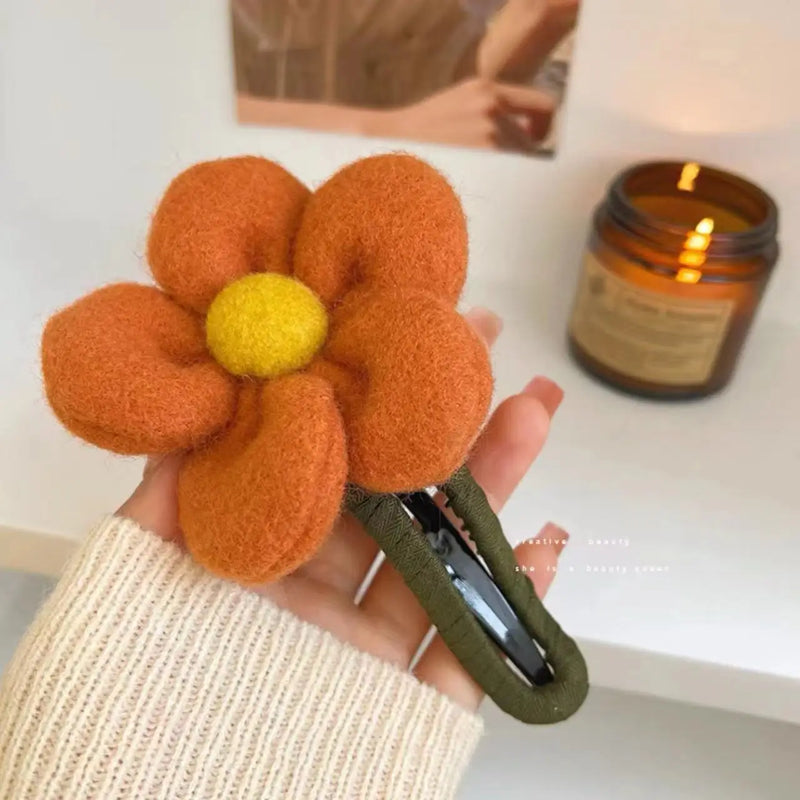 Autumn Duckbill Flower Hairpin Hairgrips Clip Female Headwear