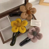 Autumn Duckbill Flower Hairpin Hairgrips Clip Female Headwear