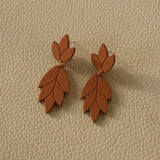 Funny Halloween Drop Earrings - Irregular Acrylic Moon