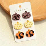 Funny Halloween Drop Earrings - Irregular Acrylic Moon