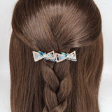 Red Bow Headband Rhinestone Hair Accessories for Women
