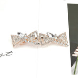 Red Bow Headband Rhinestone Hair Accessories for Women