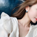 Korea Style Clip on Earrings for Girl Women Party Gift